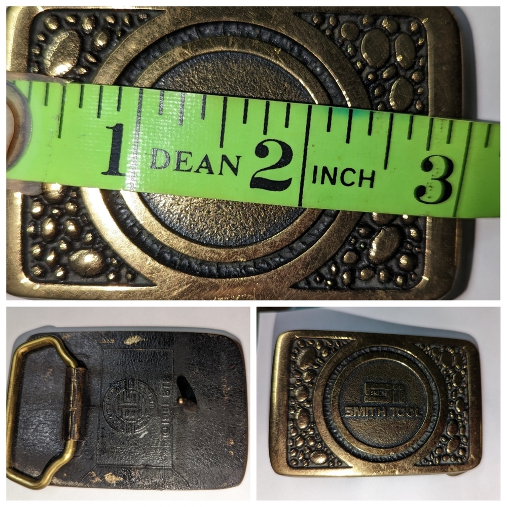 Vintage smith tool belt buckle